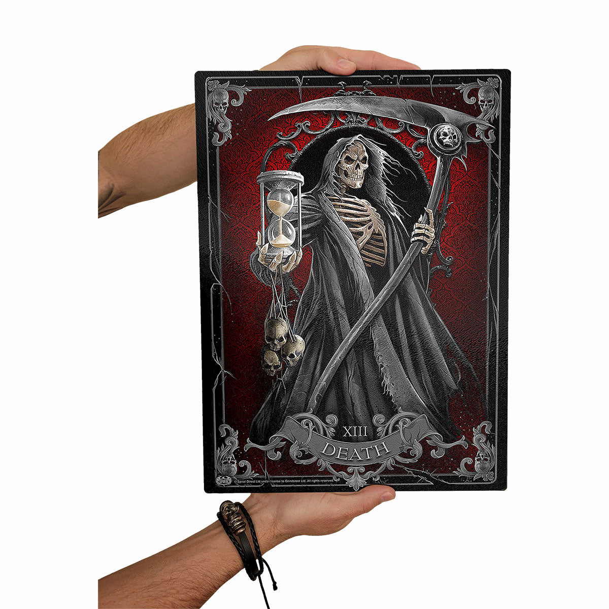 DEATH TAROT - Tagliere in vetro (rettangolare)