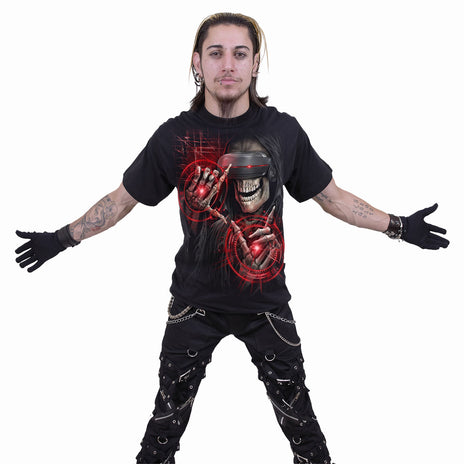 CYBER DEATH - Maglietta nera