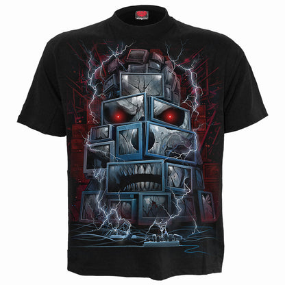 DEATH BY TV - T-Shirt Black