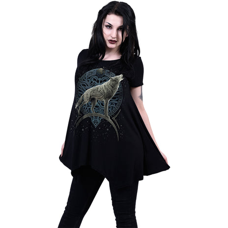 CELTIC WOLF - Smock - Top casual a tunica