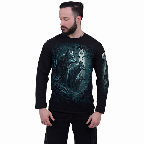 FOREST GUARDIANS - Maglietta a maniche lunghe nera