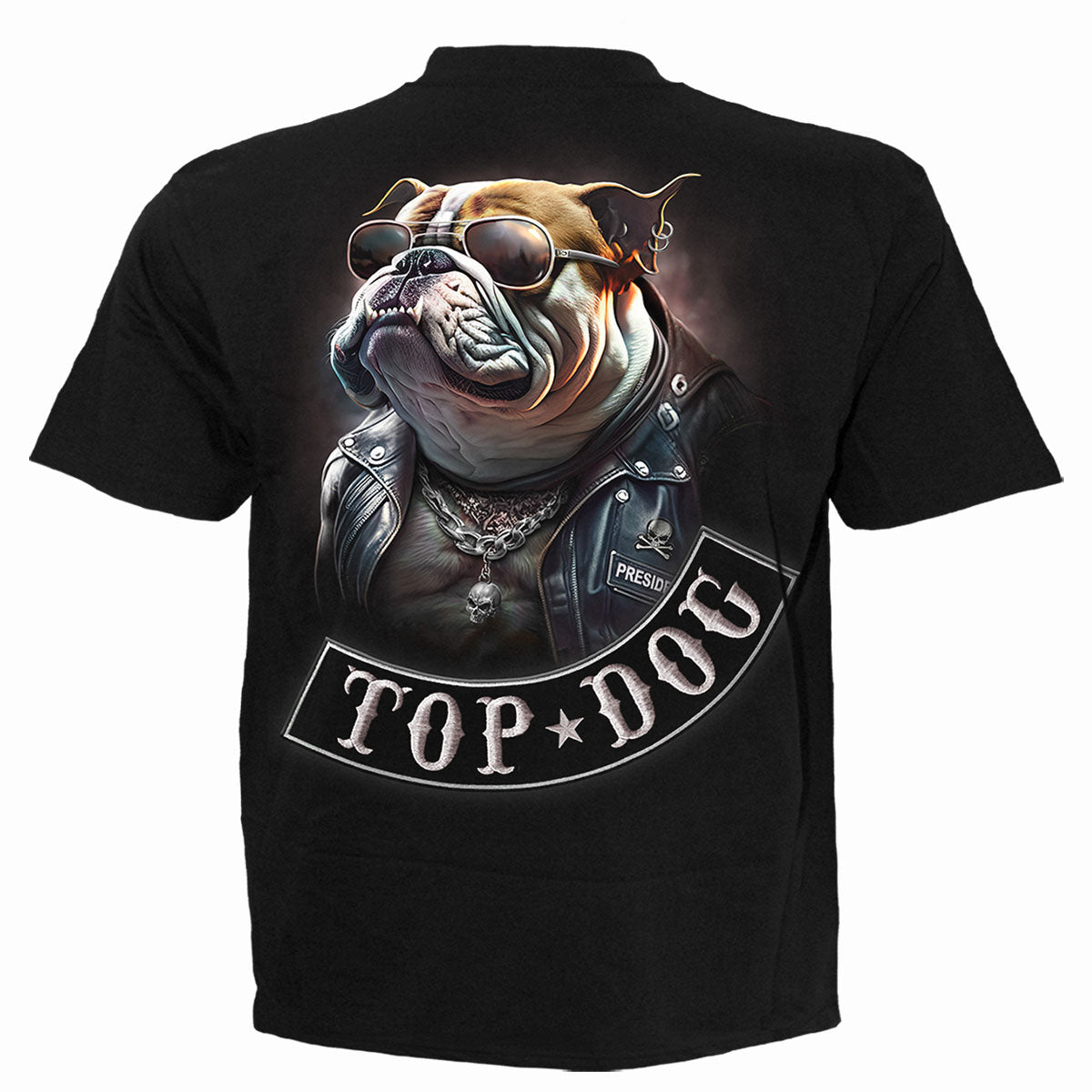 TOP DOG - Maglietta nera