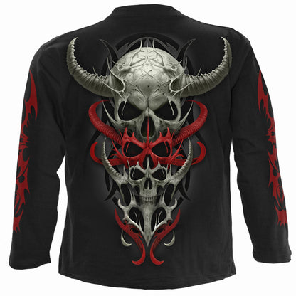 SKULL SYNTHESIS - Longsleeve T-Shirt Black